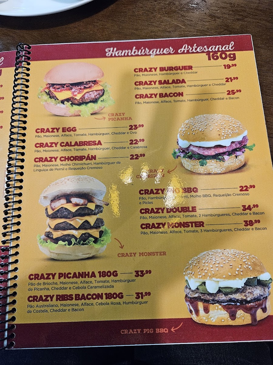 Menu Crazy Taste Hambúrgueria-7